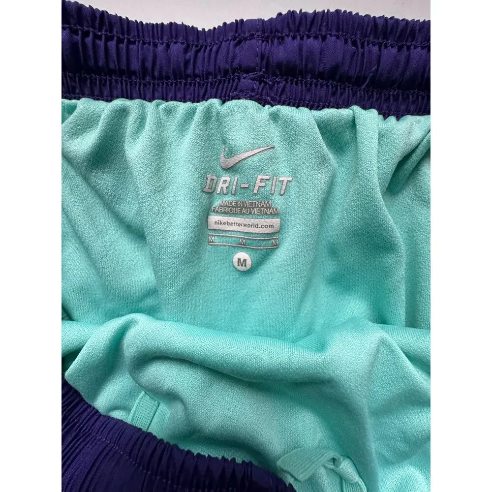 Nike Dri Fit Women's Navy Blue Shorts Size M